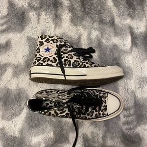 cheetah print converse